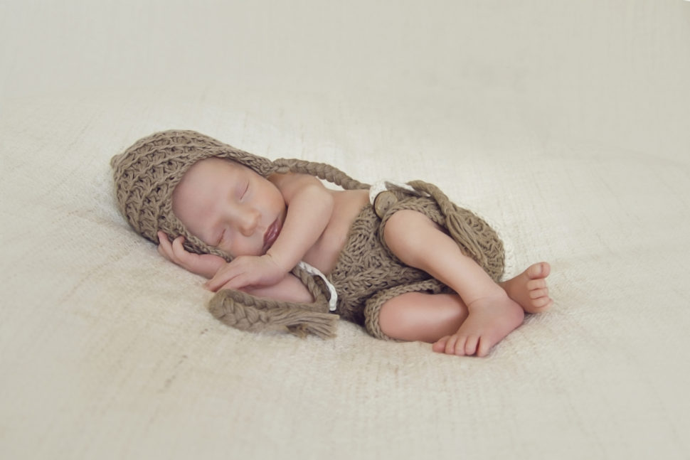 focení newborn dětí a miminek v Brně