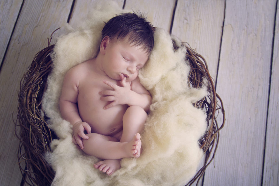 focení newborn dětí a miminek v Brně